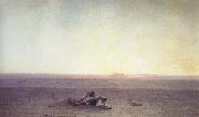 Gustave Guillaumet The Sahara USA oil painting artist